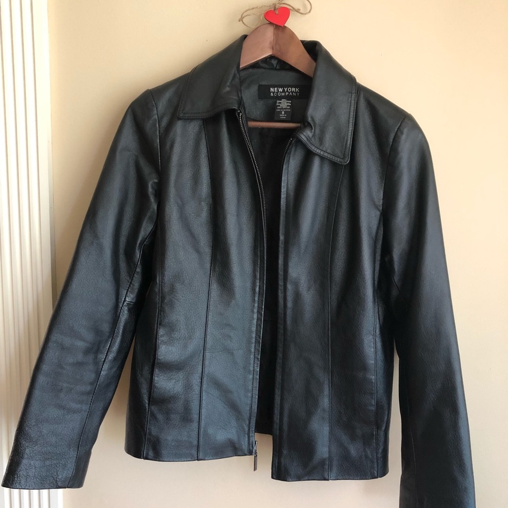 Leather jacket